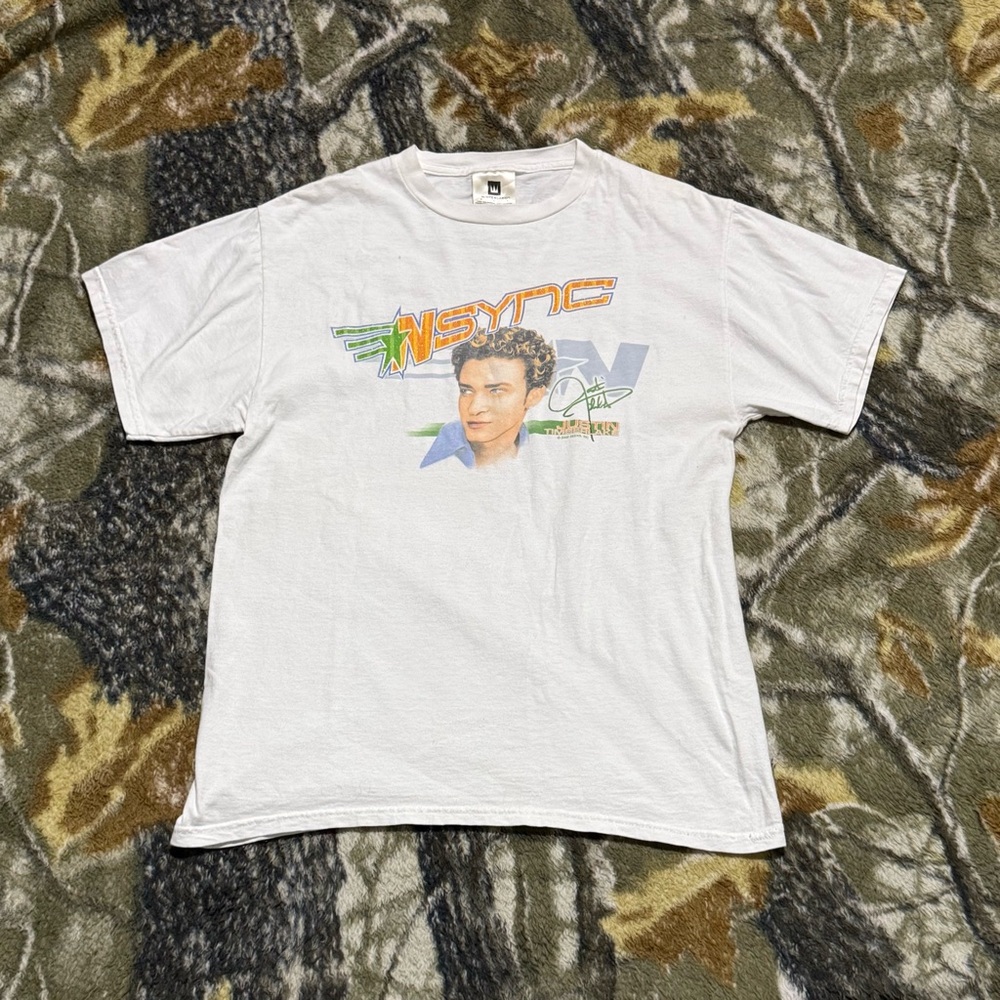 Vintage 2000 NSYNC Justin Timberlake Shirt Winterland Tag